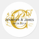 Search for gold save the date stickers Groom