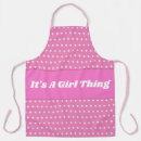 Search for dot pink aprons Polka dots