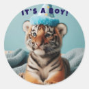 Search for blue tiger stickers Boy