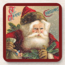 Search for vintage santa coasters Retro