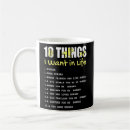 Search for things life mugs Funny