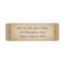 Search for ticket return address labels Antique
