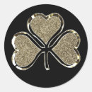 Search for black irish stickers Shamrock