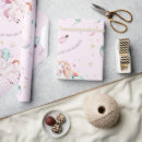 Search for pink unicorn wrapping paper Floral