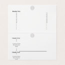 Search for tent business cards Folded