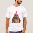 Search for sloth birthday tshirts Cute sloths