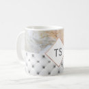 Search for grey and rose gold mugs Marble
