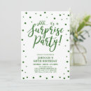 Search for golf 5x7 birthday invitations Green
