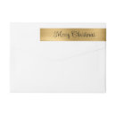 Search for blank gold return address labels Modern