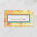 Search for orange business cards Stylish