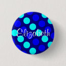 Search for polka dots pattern badges Blue