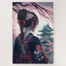 Search for japanese kimono puzzles Cherry blossoms