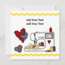 Search for hobby invitations Sewing