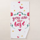 Search for valentines day bath towels Colourful
