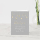 Search for twinkle star thank you cards Modern