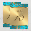 Search for turquoise table table cards Stylish
