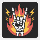 Search for sign of the horns stickers Music