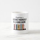 Search for funny book mugs Saying