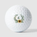 Search for floral golf balls Monogrammed