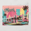 Search for miami postcards Florida travel