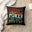 Search for playing cards cushions Gambler