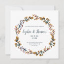 Search for shower square wedding invitations Botanical