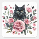 Search for watercolor cat stickers Kitty
