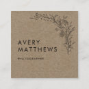Search for hands business cards Rustic kraft