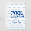Search for waves birthday invitations Party