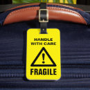 Search for fragile luggage tags Warning