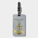 Search for adventure awaits luggage tags Inspirational