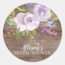 Search for lavender bridal shower stickers Wood
