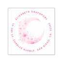 Search for moon rubber stamps Flowers