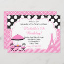 Search for paris tea party invitations Girl