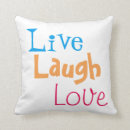 Search for live laugh love cushions Blue