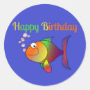 Search for happy fish stickers Bubbles
