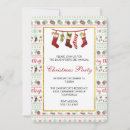 Search for ugly sweater christmas invitations Red and green