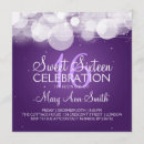 Search for purple glow invitations Elegant