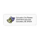 Search for mask return address labels Theatre