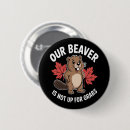 Search for beaver badges Canadian flag