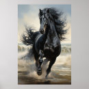 Search for majestic horse posters Black