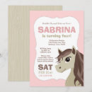 Search for horseback riding invitations Girl