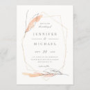 Search for blush champagne wedding invitations Watercolor