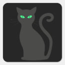 Search for black cat eyes stickers Creepy