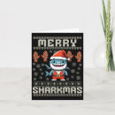 Search for funny cartoon shark cards Festive