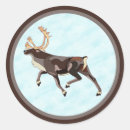 Search for folk art stickers Reindeer