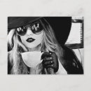 Search for silence postcards Retro