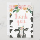 Search for cow thank you cards Cute