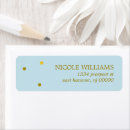 Search for glitter gold return address labels Metallic