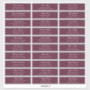 Search for maroon and white stickers Burgundy